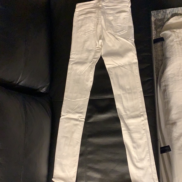 Rag & bone white skinny jeans. Size 24 - Picture 2 of 4